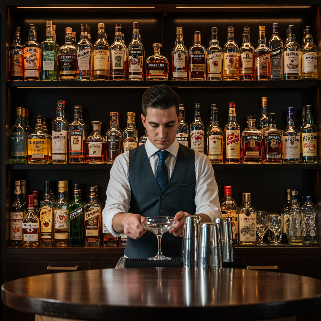 Liquor Cabinet Bartender